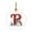 Red, variant on Zmeidao Initial Christmas Ornaments for Tree Decorations, 26 Letter Personalized Christmas Indoor for Christmas Tree Ornaments Pendant Hanging Decorations, L