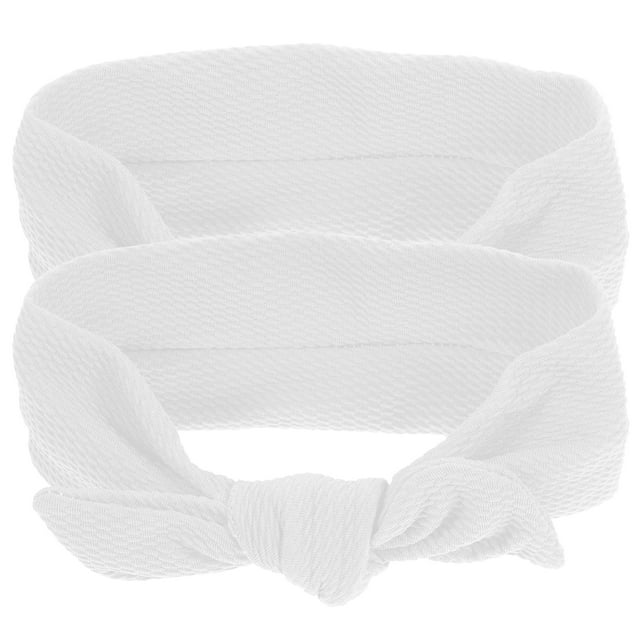 2 Pcs Bandeau Extensible pour Animaux de Compagnie Nœud Mignon Coiffe pour Chien Accessoire Décoratif