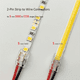 thumbnail image 3 of Kit de 25 conectores de tira de LED COB de 2 pines y 5 mm para uniones de tira a cable y de tira a tira en luces de CC de 5 V a 24 V, 3 of 4