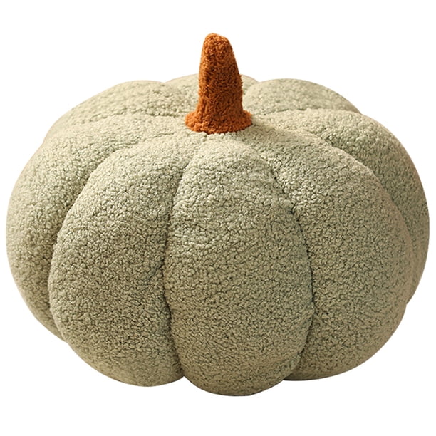 Cojín Calabaza para Sofá Almohada Esponjosa Halloween 7/11 Pulgadas 3D Simulado Coche