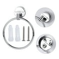 thumbnail image 1 of OULII Bath Towel Rings Stainless Steel Towel Holder for Bathroom 1 Set, 1 of 7