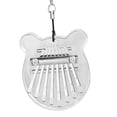 thumbnail image 2 of Eigraketly Kalimba 8 teclas portátil pulgar Piano acrílico Animal cristal Mini Kalimba instrumento regalo Type2, 2 of 6