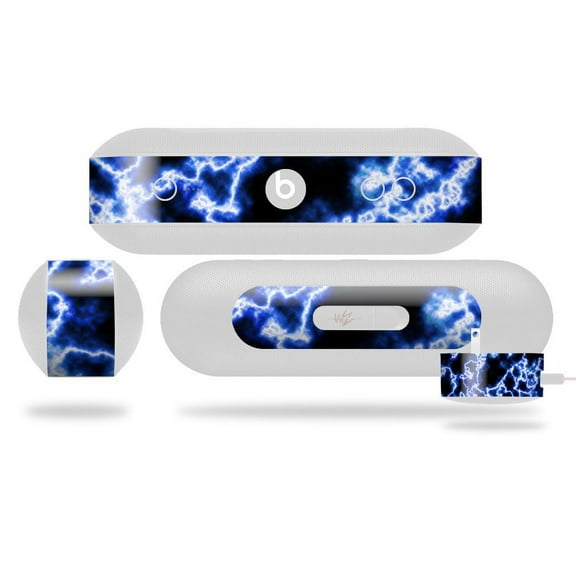 Decal Style Wrap Skin fits Beats Pill Plus Electrify Blue (BEATS PILL NOT INCLUDED) by WraptorSkinz
