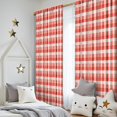 thumbnail image 5 of Red White Checkerboard White Pattern Kids Curtains,Childrens Insulated Curtains Set Of 2,Bedroom Essentials,Teen Room Decor 52"X84", 5 of 5