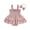 Pink, variant on Musuos Baby Girl 2Pcs Summer Outfits 3 6 9 12 18Months Sleeveless Swiss Dots Romper Dress with Headband Set Infant Casual Clothes