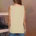 thumbnail image 4 of Solid Cotton Tank Tops for Women under 10$ Loose Fit Relaxed Casual Women Tank Top, 4 of 5