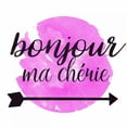 thumbnail image 2 of Matic,Jelena 12x12 Black Ornate Wood Framed with Double Matting Museum Art Print Titled - Bonjour Ma Cherie, 2 of 4