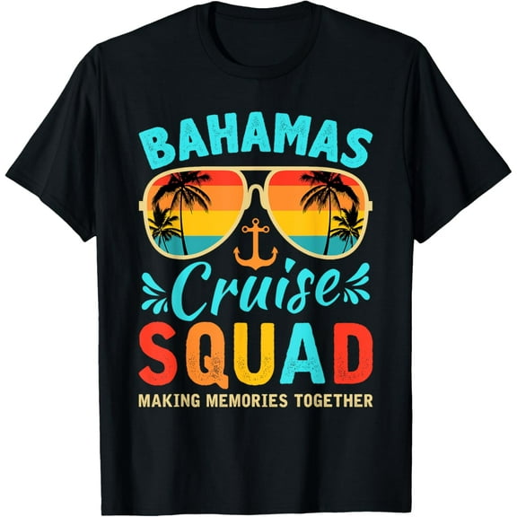Bahamas Vacation 2025 Squad Family Friends Matching Group T-Shirt