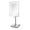 Nickel, variant on Jerdon Lighted Makeup Mirror with 5X Magnification - Rectangular Tabletop Vanity Mirror with Bright LED Lighting, Chrome Finish, 6.5" x 9" - Model JRT910CL