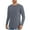 Dark Gray, variant on successthop Sun Shirt for Men Long Sleeve UV Protection Running Crewneck Tops Breathable Lightweight Solid Clothes L