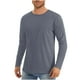 thumbnail image 1 of pstuiky manga larga para hombre, Protector solar de verano para hombre, transpirable y de color sólido, de manga larga. Tops de talla grande para hombre m, 1 of 5