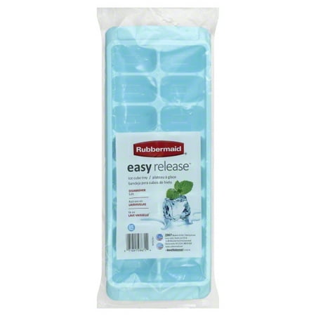 Rubbermaid Ice Cube Tray, Plastic, White (Best Ice Cube Trays)