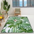 thumbnail image 3 of SKYSONIC Area Rug Summer Tropical Leaves Nursery Rug Floor Mat Kids Playing Mat 5'x 3'3" (60 x 39 in) for Living Room Bedroom, 3 of 6