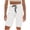 White, variant on Hurxie Women's Cargo Shorts Quick Dry Athletic Shorts Lightweight Running Summer Hiking Shorts with Pockets White,L