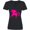 AB-Black, variant on Inktastic Pink Unicorn Women's V-Neck T-Shirt