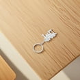 thumbnail image 5 of WEUVEB 2 Pcs Creative Zinc Alloy Train Keychains Key for Professionals and Collectors, 5 of 9