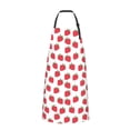 thumbnail image 2 of Lsque Cartoon Strawberry Waterproof Apron Chef Aprons for Men Heavy Duty Chemical Work Apron Extra Long Grilling Aprons with Adjustable Bib Apron, 2 of 9