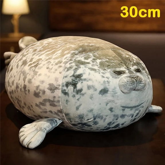 Seal Plush Toys Stuffed Animal Foca Guatona Peluche Soft Doll Sleeping Pillow Cute Sea Lion Doll Adult Kids Toy