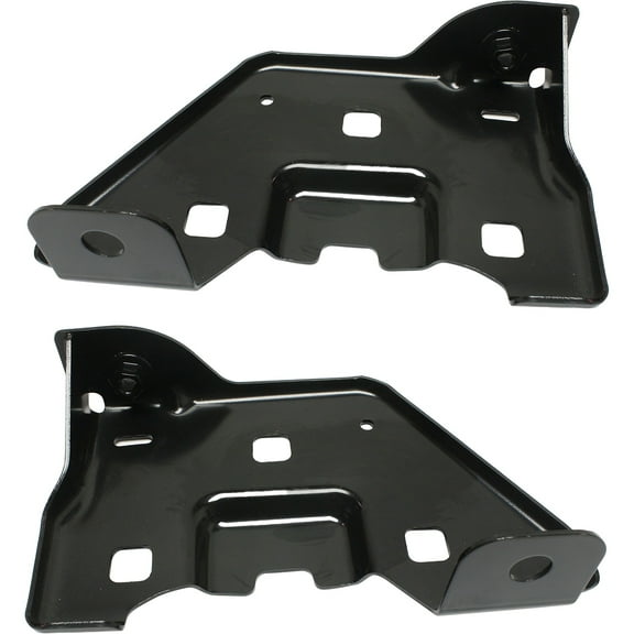 Garage-Pro Bumper Bracket SET Compatible with 2014-2018 Chevrolet Silverado 1500, Fits 2019 Chevrolet Silverado 1500 LD, Fits 2014-2018 GMC Sierra 1500 Front, Driver and Passenger Side