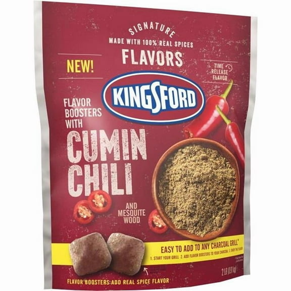 Kingsford  2 lbs Signature Flavors All Natural Chili Cumin Charcoal Briquettes