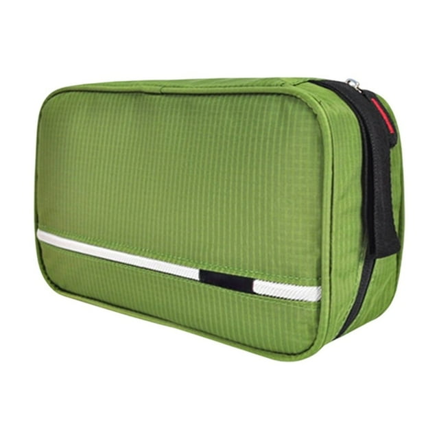 Wdhugt Large Capacity Cloth Wash Bag Home Kitchen Hangable Storage For Travel Business Trip Waterproof Hook Type White Color White