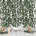 thumbnail image 2 of 12 Pieces Of Fake Ivy Fake Rattan, Silk Ivy Garland Green Plant Artificial Green Hanging Plant Vine, 2 of 5