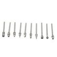 thumbnail image 1 of Brocas para tallado de madera Dremel, juego de 10 fresas de carburo, cabezal de pulido de acero de tungsteno, juego de fresas de carburo de alto rendimiento, 1 of 12