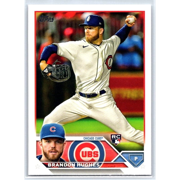 2023 Topps Brandon Hughes RC #97 Chicago Cubs Baseball Card