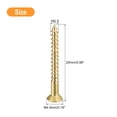 thumbnail image 2 of Uxcell 40Pack M2.5 x 25mm Brass Slotted Drive Flat Head Wood Screws Self Tapping Screw, 2 of 6