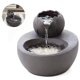 thumbnail image 2 of Fuente para gatos Dispensador de agua para mascotas de cerámica - Fuente para beber para gatos vertical Lotus - Filtro de circulación automática Fondo para la salud e higiene del agua con Sm, 2 of 2