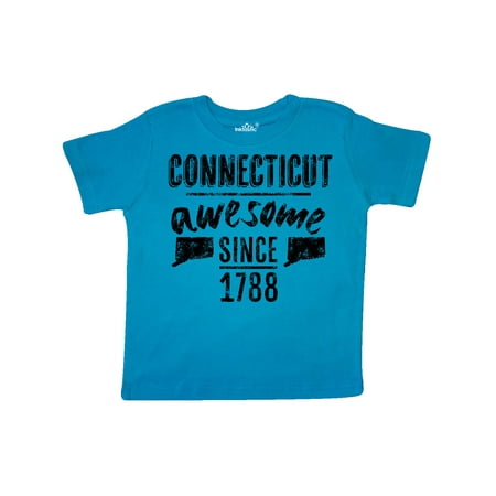 

Inktastic Connecticut Awesome Since 1788 Gift Toddler Boy or Toddler Girl T-Shirt