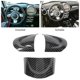 thumbnail image 1 of 3Pcs/Set Car Steering Wheel Trim Carbon Fiber Look Interior Cover Sticker for Mini Cooper R54 R56 Clubman R55 Crossover R60, 1 of 5