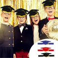 thumbnail image 2 of Pack Of 10 Paper Graduation Hat with Tassels Easy To Assemble Headwear for School Ceremonies and Celebration, 2 of 5