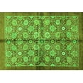 thumbnail image 1 of Ahgly Company Indoor Rectangle Abstract Green Modern Area Rugs, 3' x 5', 1 of 4