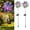 2pcs, variant on Magical Holographic Rainbow Solar Pinwheel Lights to Bring Fairy Tales to Your Yard, Windmill-Shaped Landscape Path Lawn Lights, Solar Rainbow Pinwheel Garden Light, for Lawn Patio Walkway (1PCS)