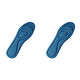 thumbnail image 1 of Plantillas Soporte Zapato Arco Transpirable para Trabajar Caminar (35-36) Azul, 1 of 5