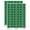 Dark Green, variant on Paid Double Line Border Invoice Sticker Set - Dark Green - Gloss Finish - 1.5" Small