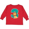 thumbnail image 3 of Inktastic 3rd Birthday Zoo Party 3 Year Old Boys or Girls Long Sleeve Toddler T-Shirt, 3 of 5