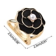 thumbnail image 4 of Xihbxyly Hebilla de Seda para Bufanda, Elegante Accesorio de Camelia, Diseño de Aleación Brillante, Decoración Versátil para Bufandas, Sombreros y Chales, Regalo Perfecto para Mujeres, Ideal para Oca, 4 of 4