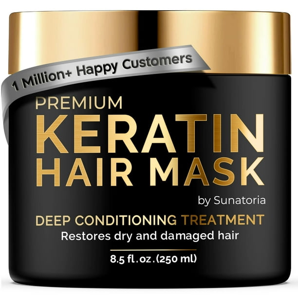 Mascarilla capilar SUNATORIA Tratamiento de queratina para cabello dañado