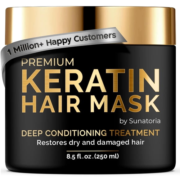 Mascarilla capilar SUNATORIA Tratamiento de queratina para cabello dañado