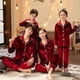 thumbnail image 2 of Pijamas de Navidad para familia y niños, conjunto de pijama para hombre y mujer, ropa de dormir de manga larga, cárdigan, 2 of 4