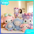 thumbnail image 2 of Kawaii Sanrio genuino: Space Star Kuromi My Melody Cinnamoroll Peluches-muñecas de peluche grandes como regalos para novias Fivean unisex, 2 of 2