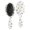 Excavator and Triangle White Pattern, variant on Excavator and Triangle White Pattern Brush, Detangling Hair Brush,Oval Paddle Hair Brush, Smooth Handle Gifts for for Men Women Kids