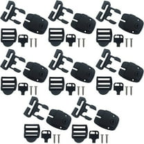 Hot Tub Cover Lock Replacement Kit with Keys | 4-Piece & 8-Piece Repair Options | Secure Spa & Pool Cover for 1-1.3 Inch Straps | Wind Damage Protection