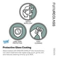 thumbnail image 4 of Vela 28.5 in. x 78 in Glass Shower Panel Single Fixed Panel, 4 of 7