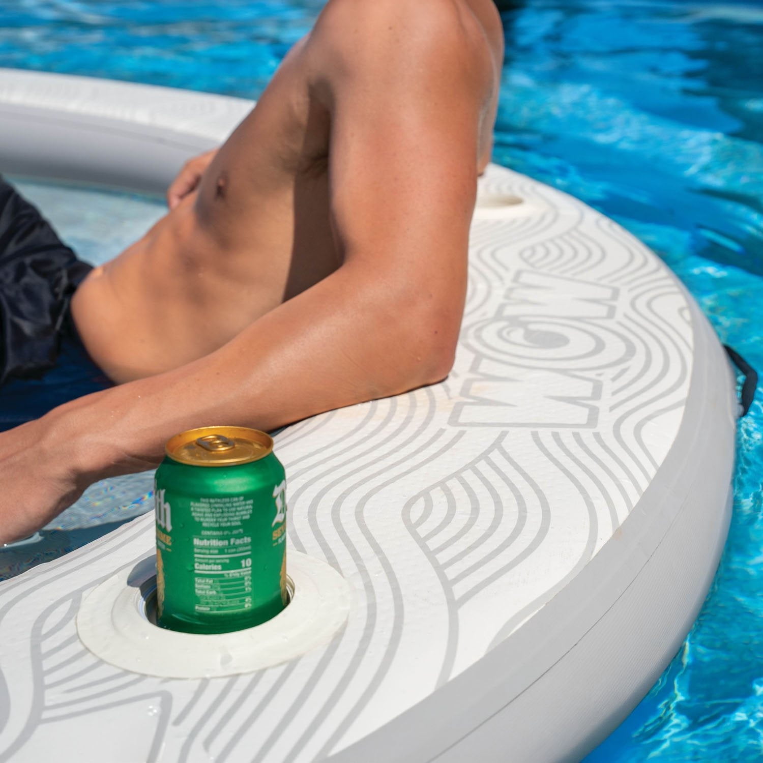 WOW Sports Aqua Haven Floating Mesh Pool Hammock