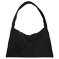 thumbnail image 1 of Bolso Acolchado Sólido para Mujer Hobo Gran Capacidad Con A La, 1 of 9