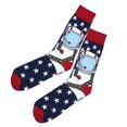 thumbnail image 3 of Calcetines de impresión unisex Sunnimix 5 Pares Tobillo Alto Algodón, 3 of 7