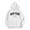 White, variant on Hoodies For Men Casual Shirts Solid Color Print Long Sleeve Cotton Hooded Collar Drawstring Hoodies Pullover Sweatshirts Orkout, Walking, Gym Fitness Sweatshirts for Men